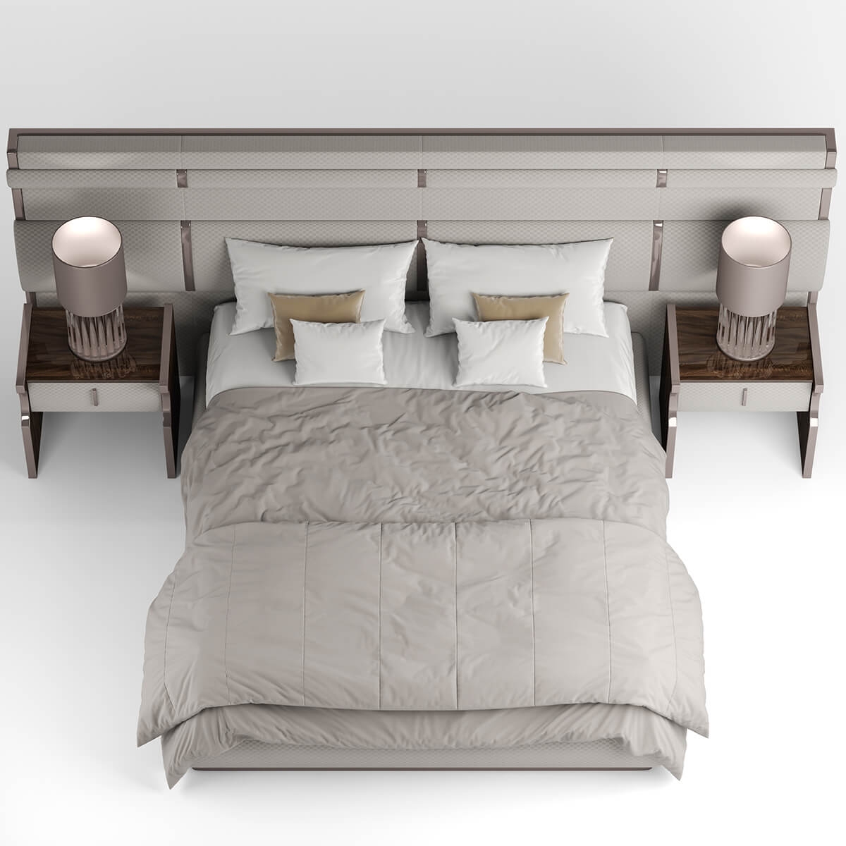 furniture – Bed Capital Collection Trilogy 3ds Max - thumbnail 2