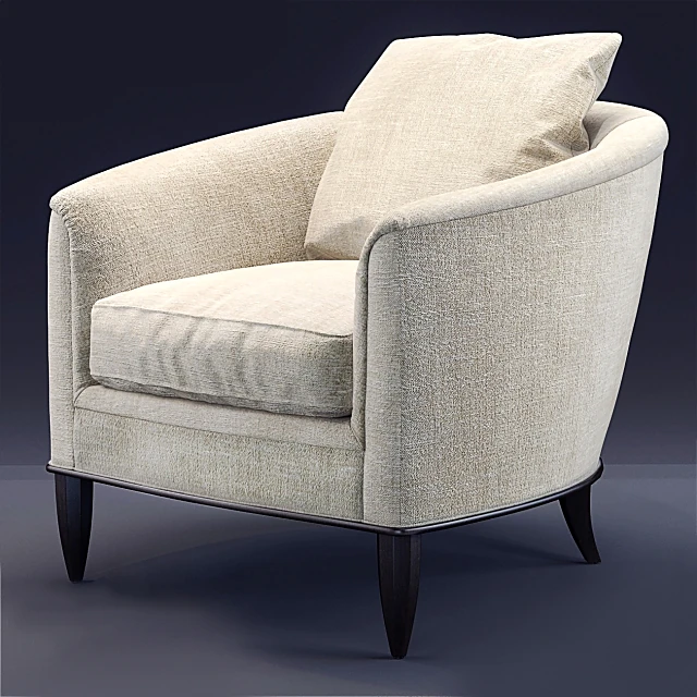 Lounge Armchair Sausalito by Baker
