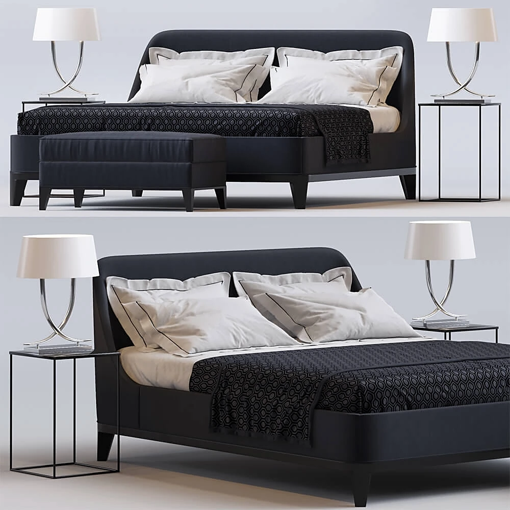 Upholstered Bed 17 by Sofa and Chair Company