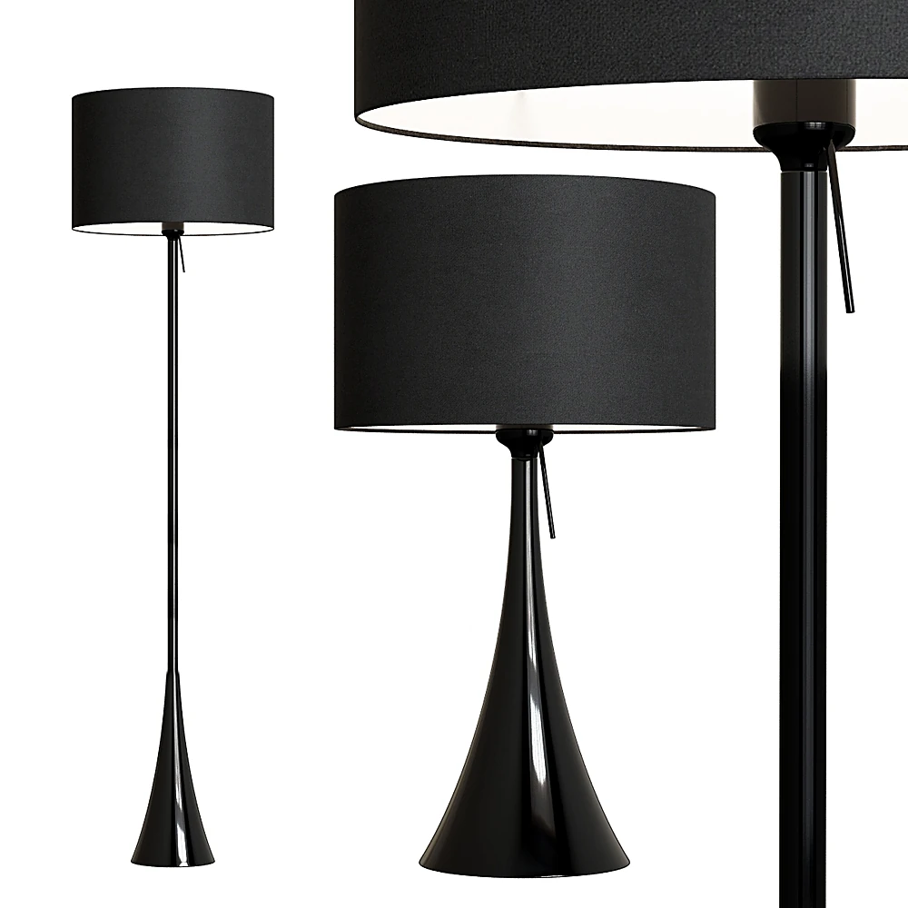 Floor Lamp and Table Lamp Set Temple by Eseo