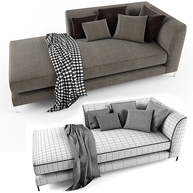 Chaise longue Picasso by The Sofa and Chair Company (3)