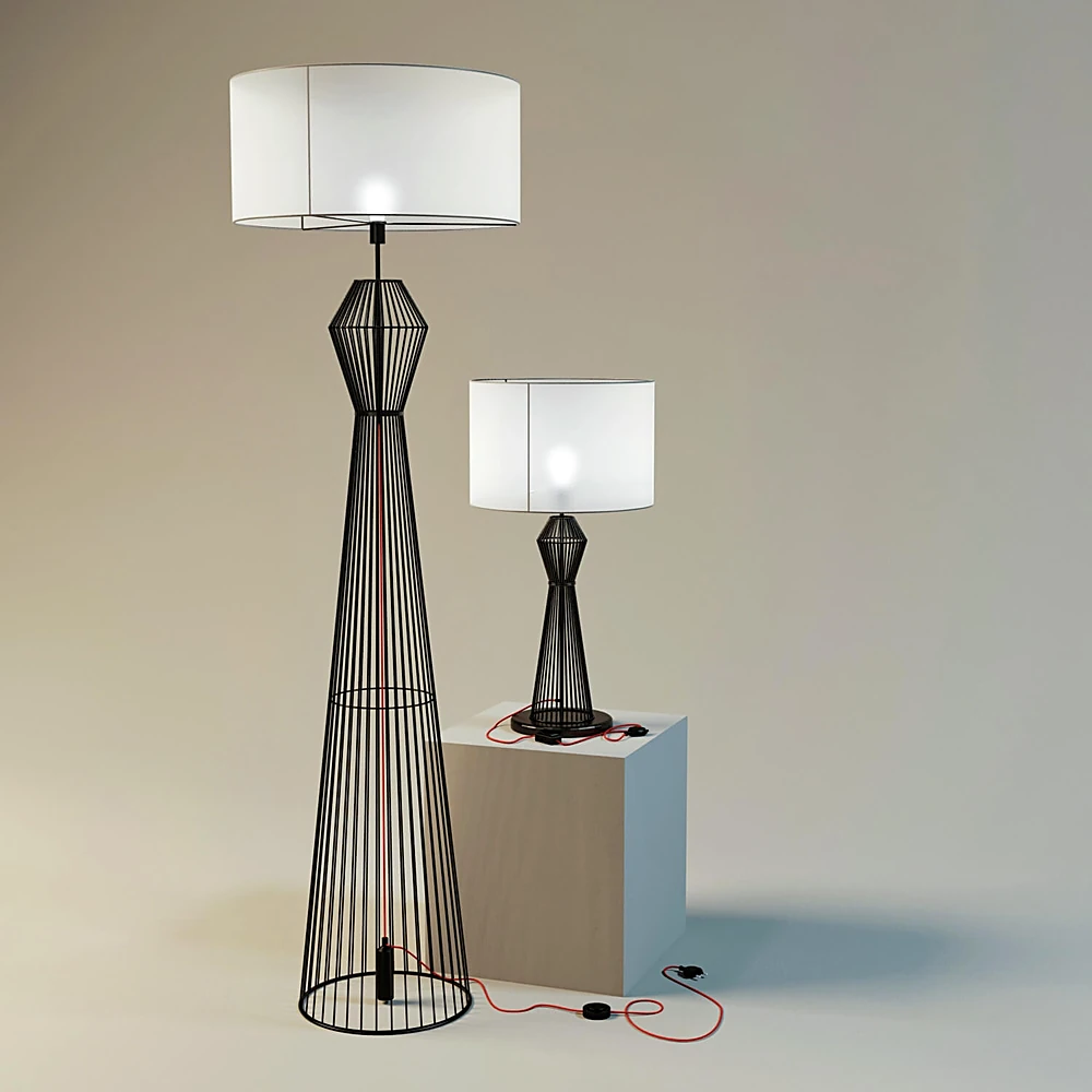 Floor and Table Lamp Set Valseno by Eglo