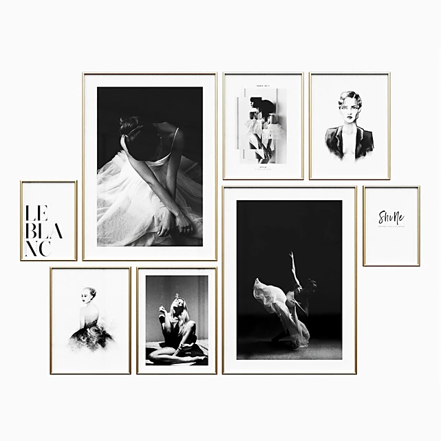 Gallery Wall Set Woman by Desenio