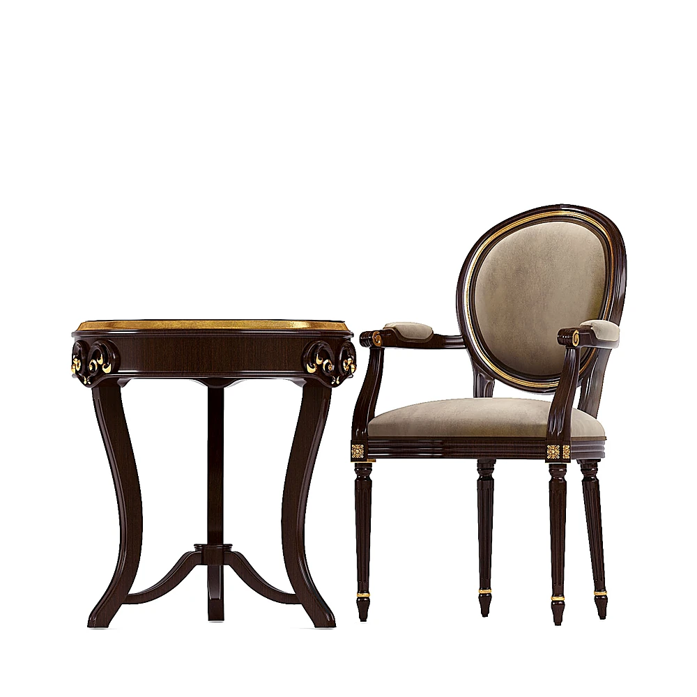 Coffee Table and Armchairs Set by Carpanese (2)