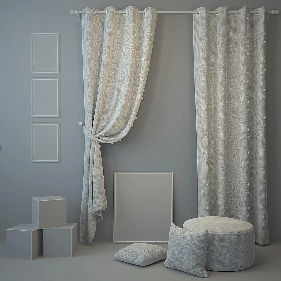 Curtain / Decorative set 2