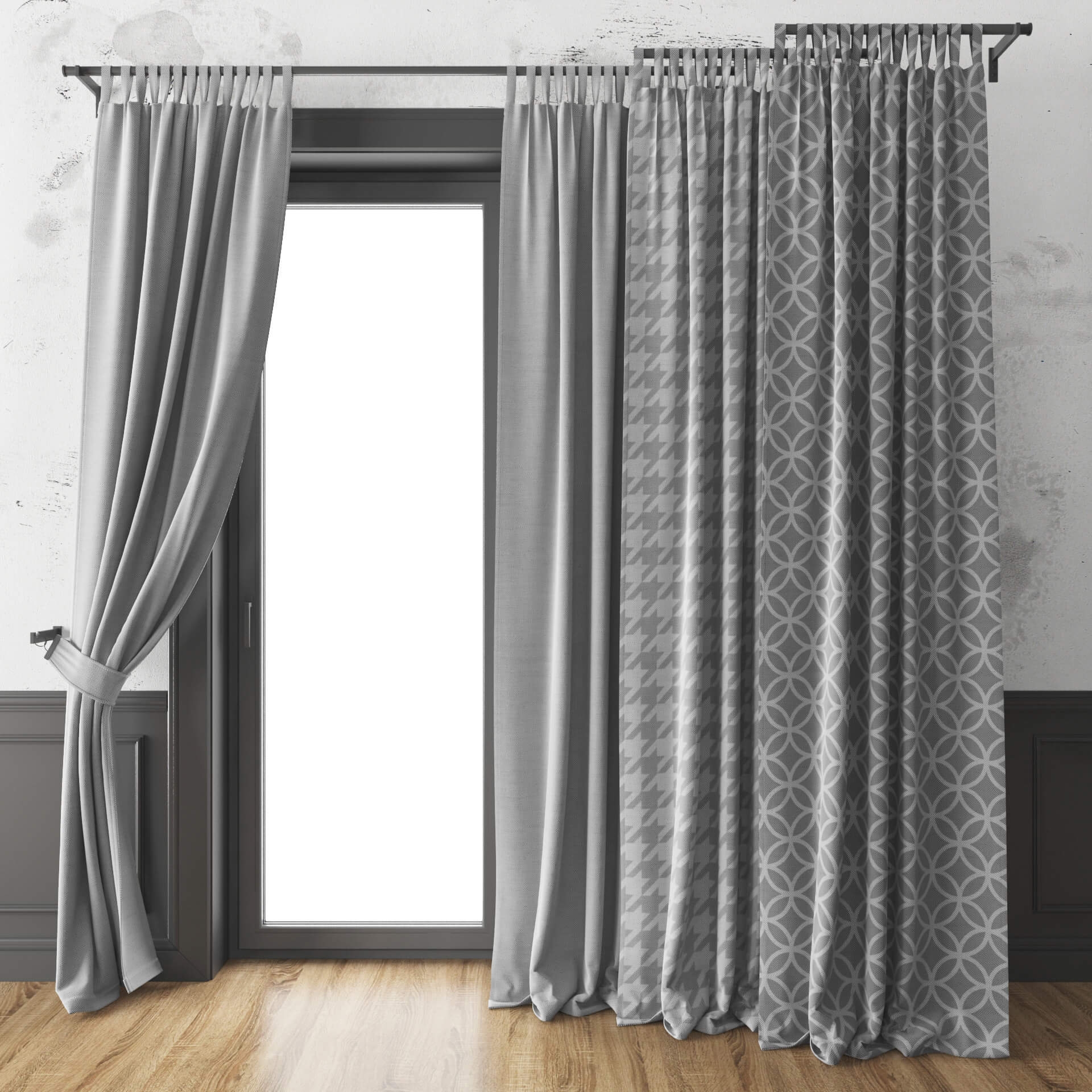 Curtain 09 - Download the 3D Model (15763) | zeelproject.com