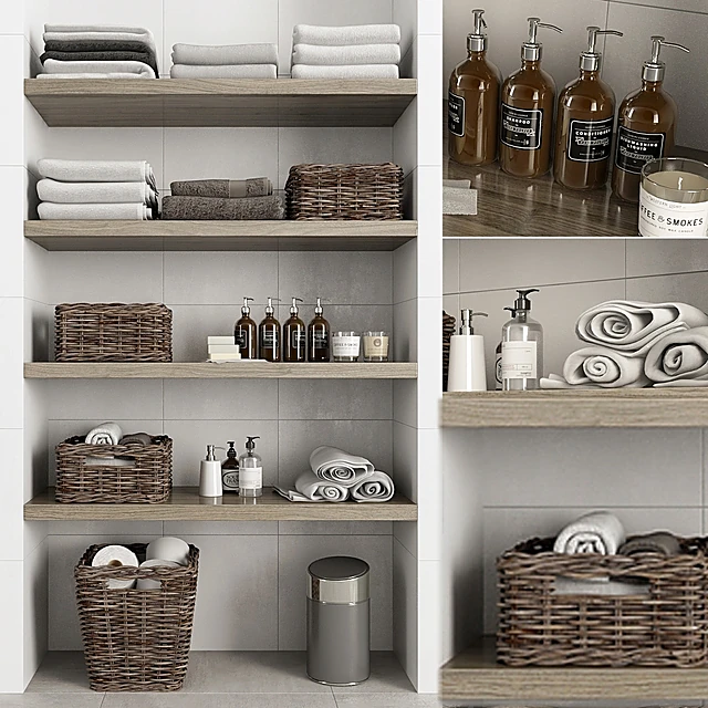 Decorative set / Bathroom accessories 1