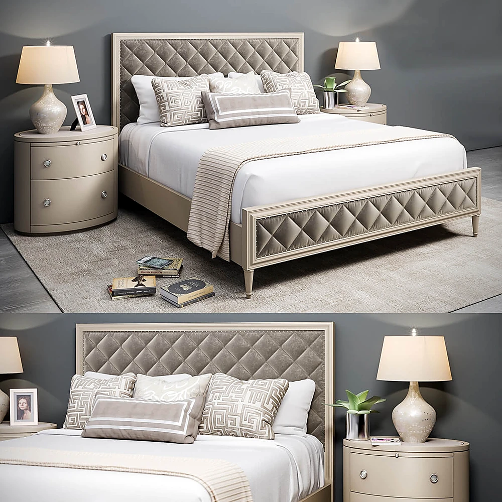 Bed Diamonds are Forever by Caracole