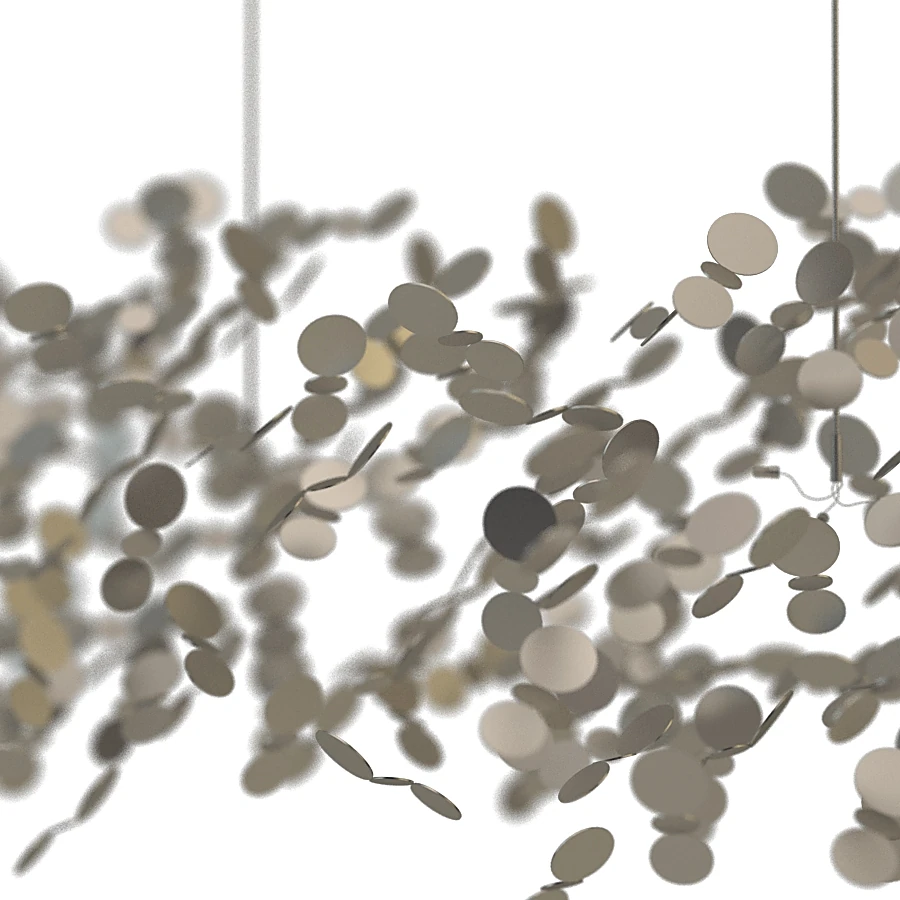 Chandelier Silver Cloud N90S N91S N92S by Argent (2)