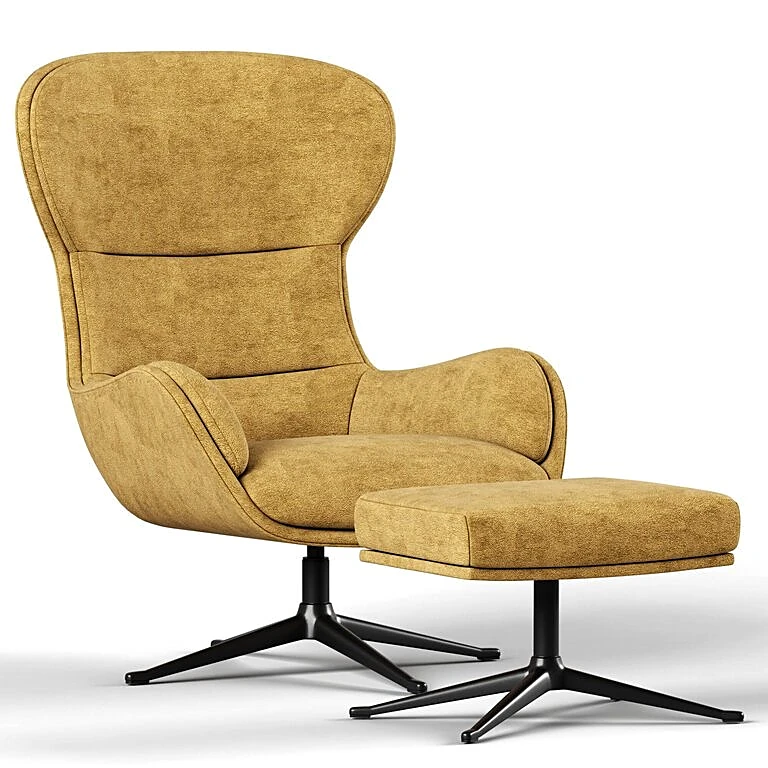Armchair and Ottoman Reno by BoConcept