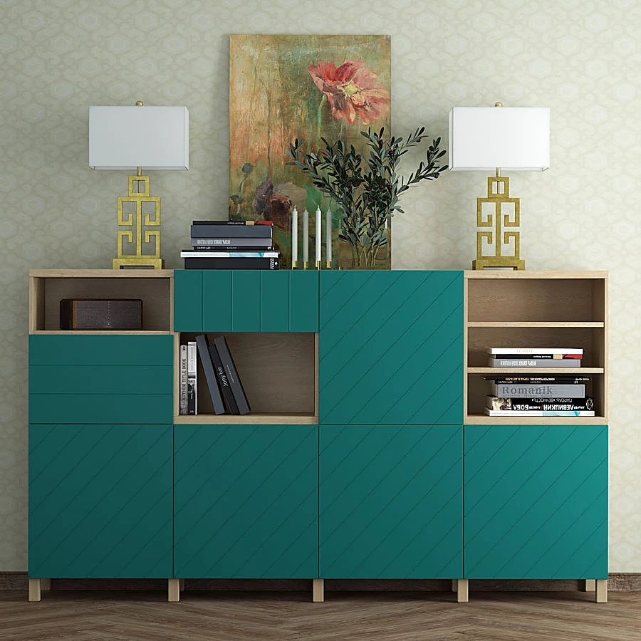 Storage Combination Besta Hallstavik by Ikea
