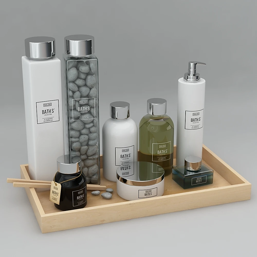 Decorative set / Bathroom accessories 1