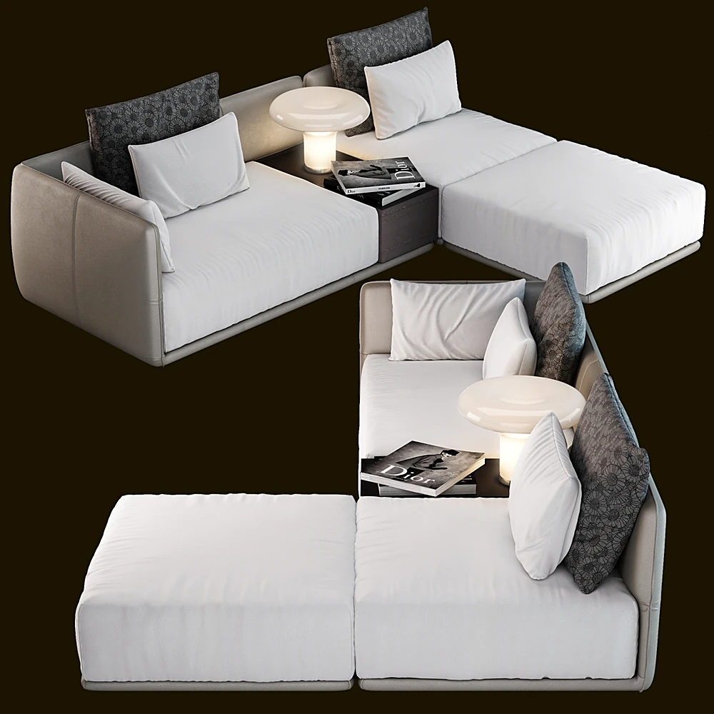 Sectional Sofa LA Elan by Camerich