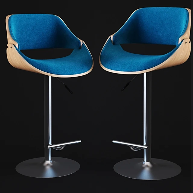 Bar Stool Ogden Contemporary by Corvus