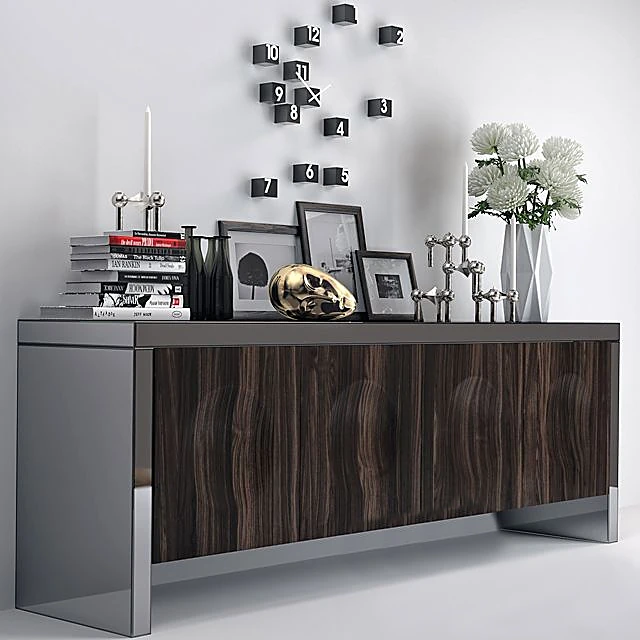 Sideboard & Chest of Drawer / Decorative set 1