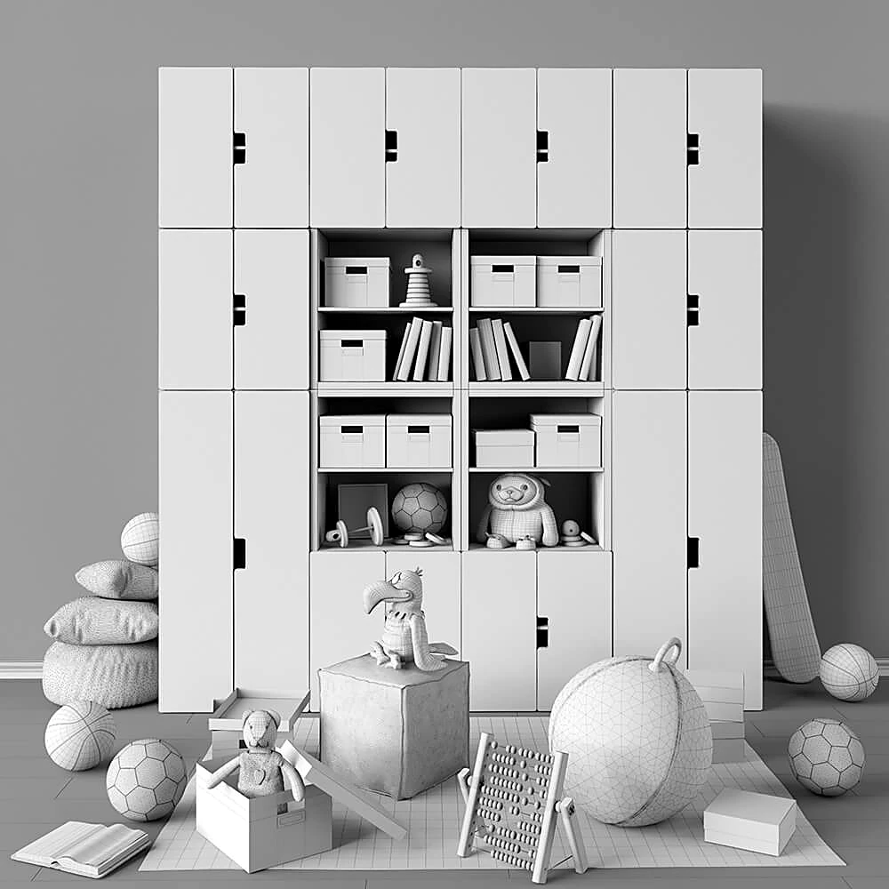Children's Storage System Set 3 by IKEA (2)