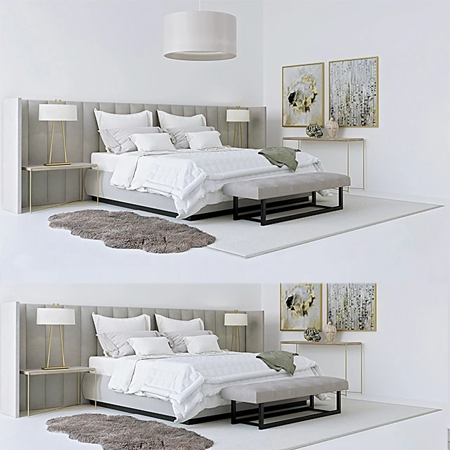 Upholstered Bed Provence by The Sofa and Chair Company