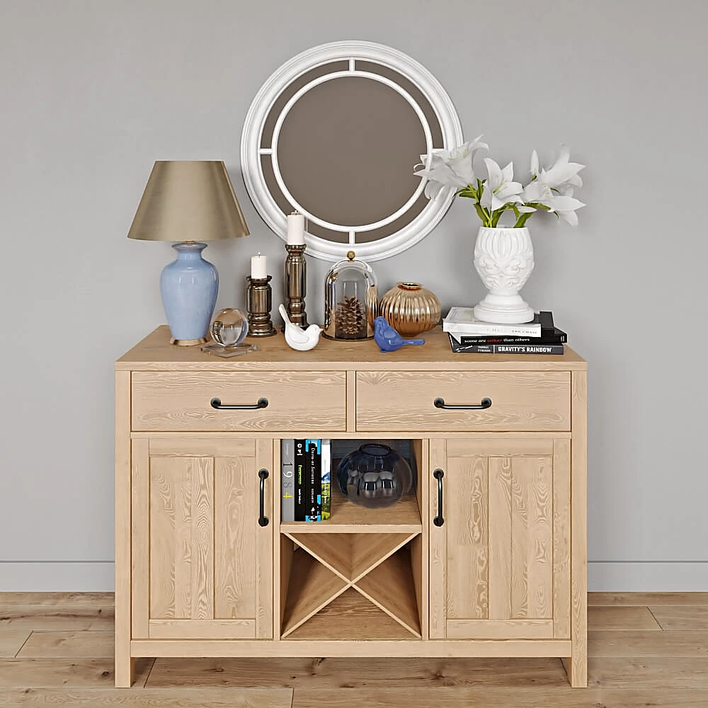 Sideboard & Chest of Drawer / Decorative set 1