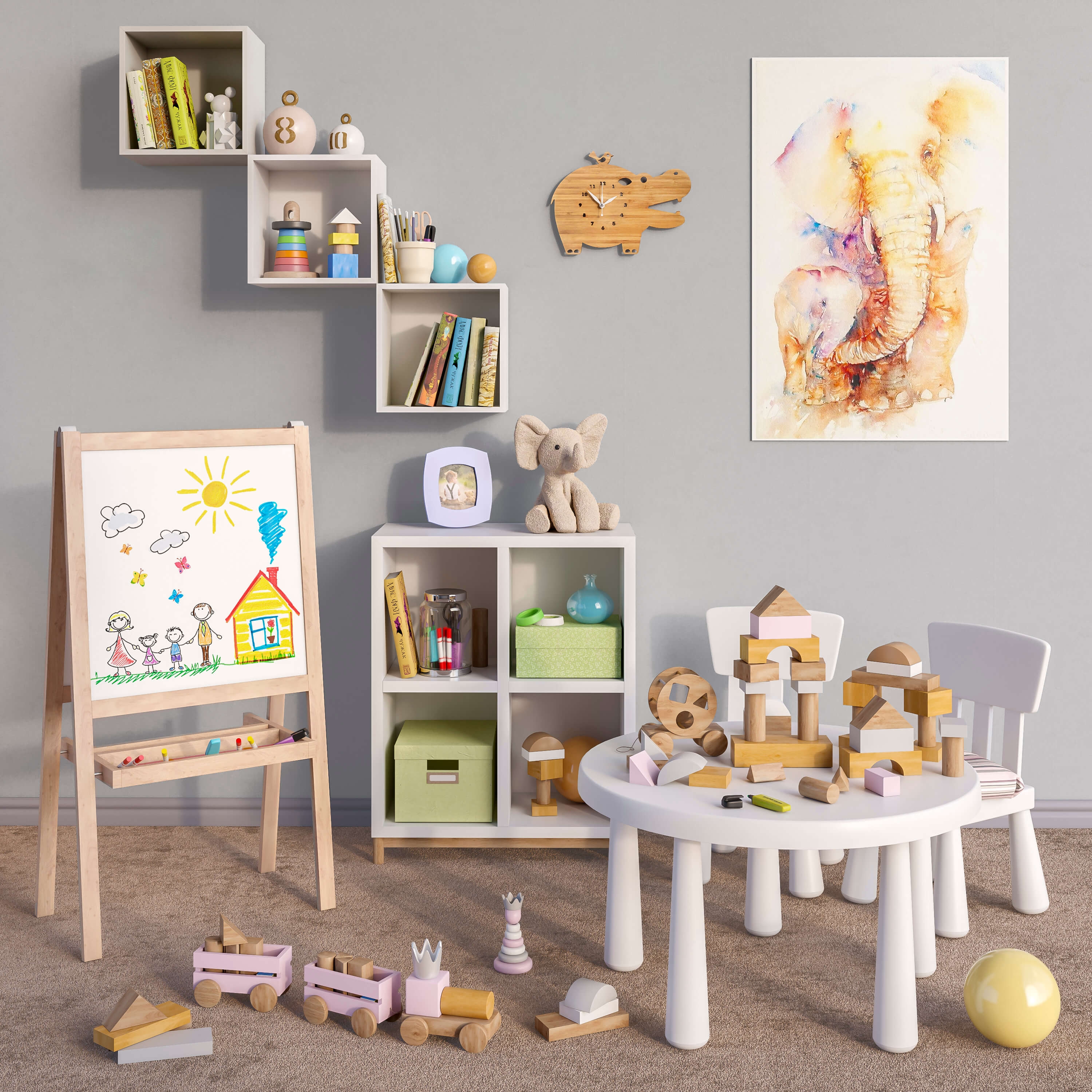 Decorative set / Full furniture set / Toys / Other Items 1