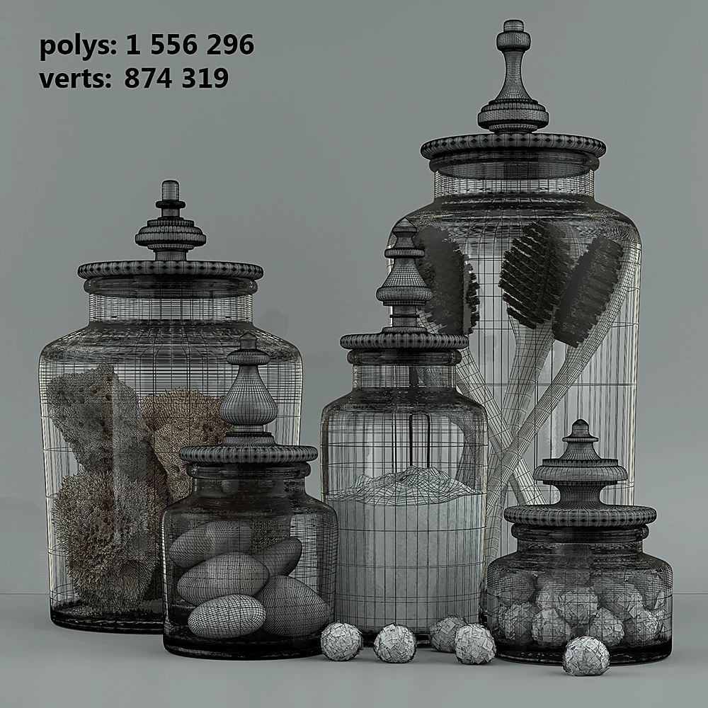 Decorative set / Bathroom accessories 2