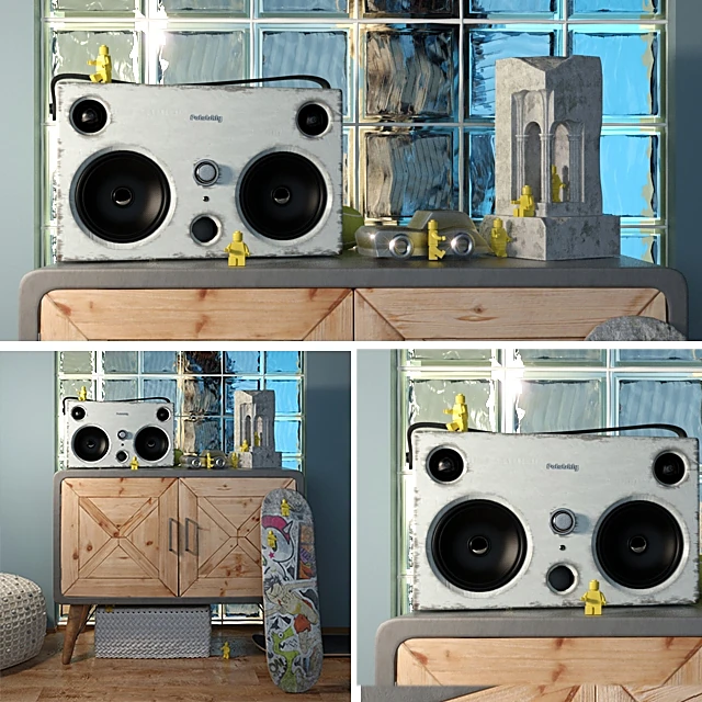 Decorative set in the style of Loft by Kare