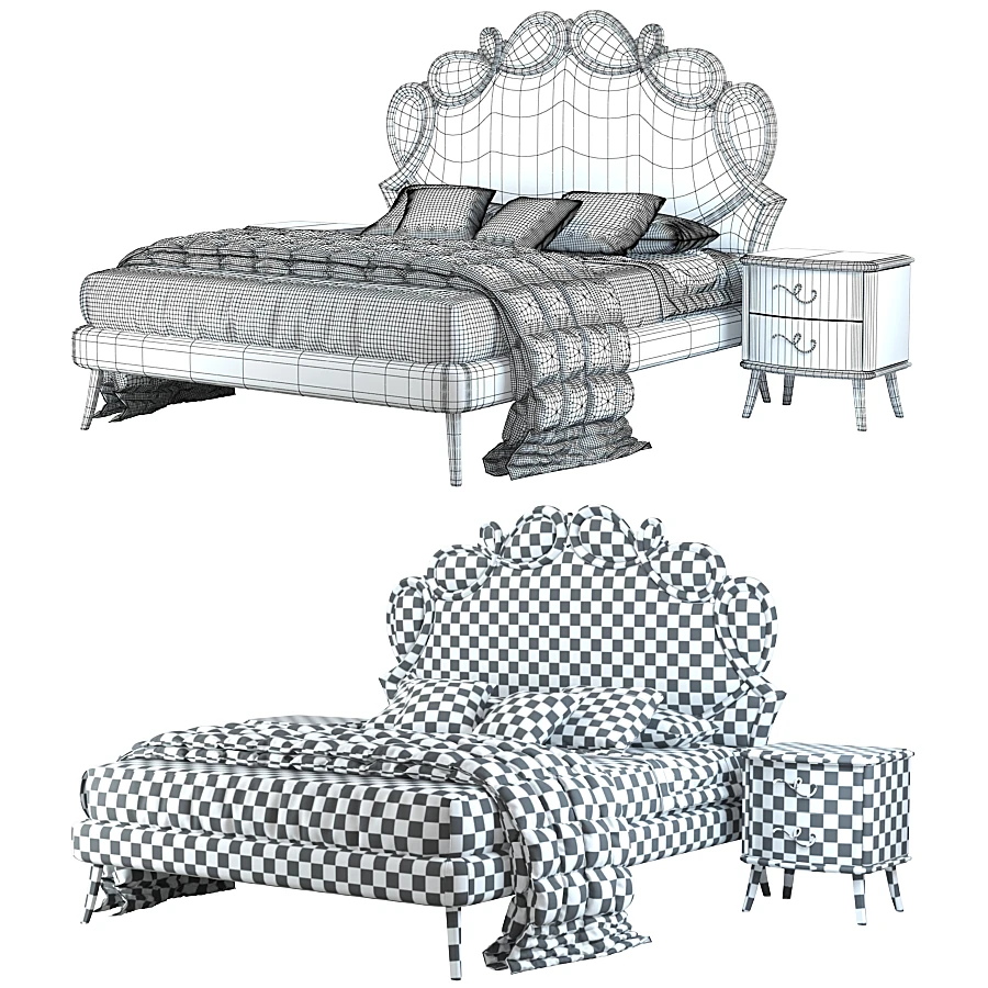 Bed Letti Matrimoniali Papillon by CorteZari (2)