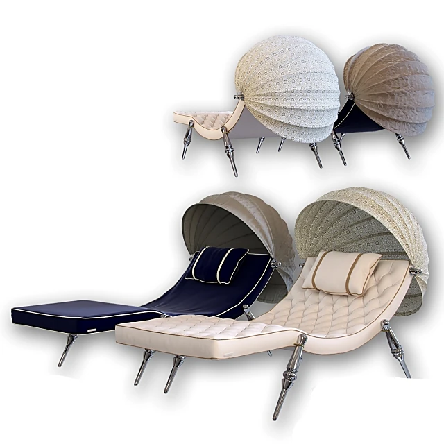 Deckchair Sveva Dehors by Visionnaire