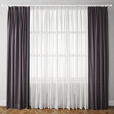 Curtain and decor 12 - Download the 3D Model (14668) | zeelproject.com