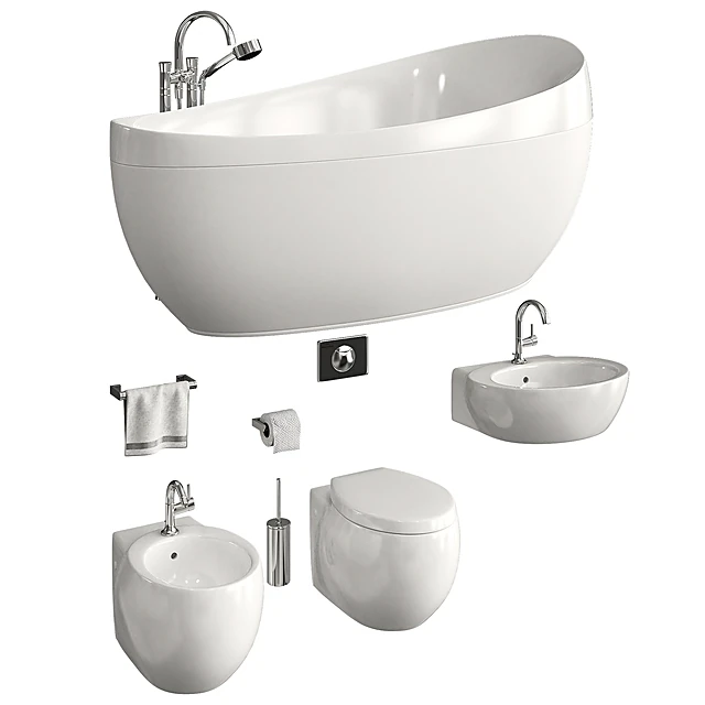 Bathroom Set Aveo by Villeroy & Boch