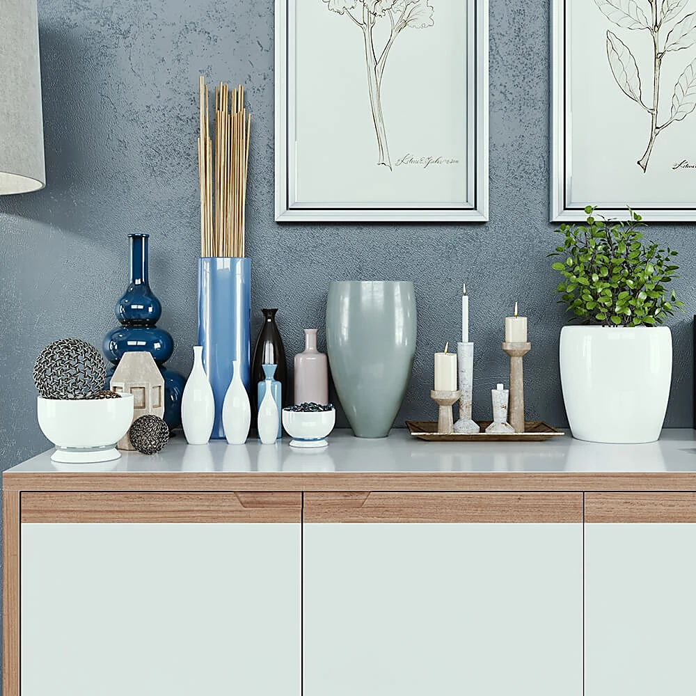 Sideboard & Chest of Drawer / Decorative set 2