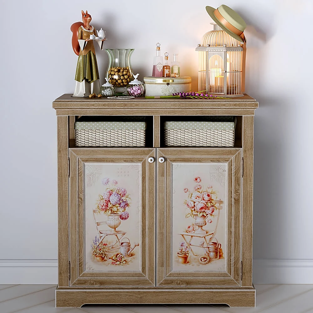 Sideboard & Chest of Drawer / Decorative set 1