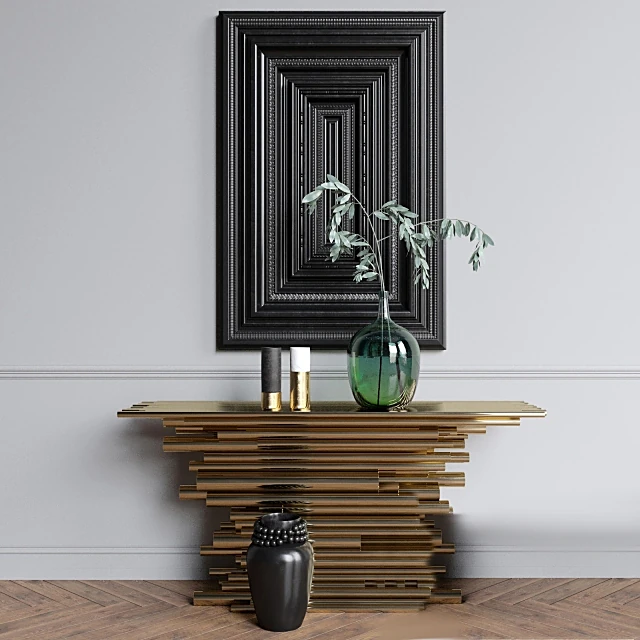 Tables / Sideboard & Chest of Drawer / Decorative set 1