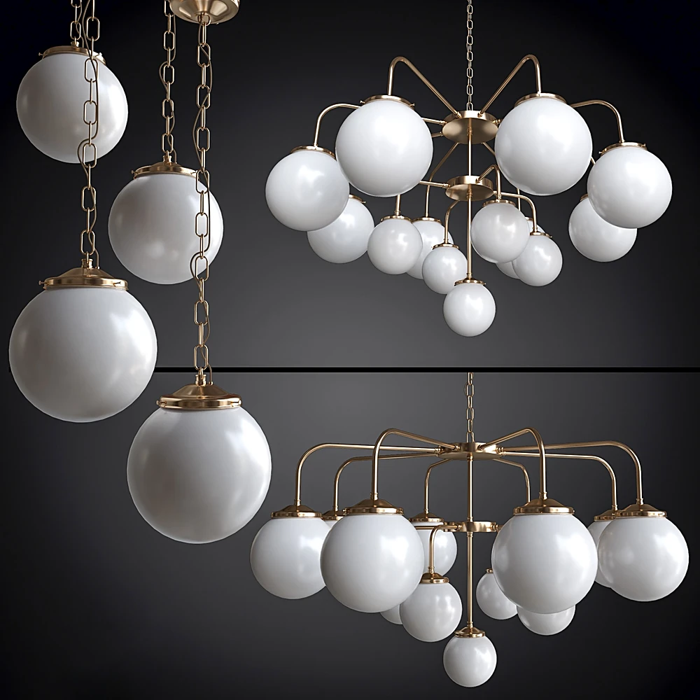 Chandelier Rome by Mullan Lighting
