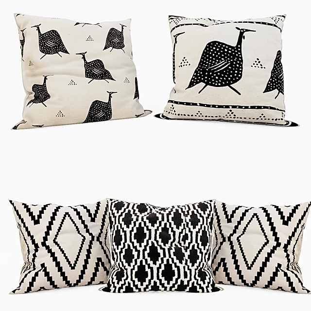 Decorative Pillows Set 4 by H&M Home