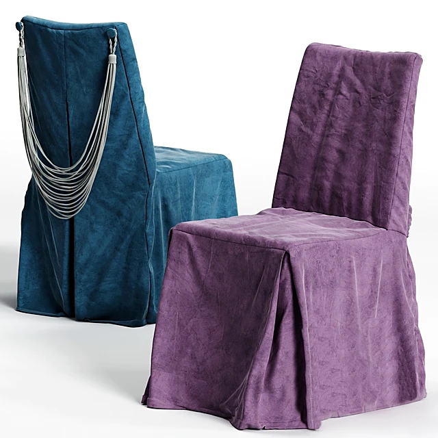 Slipcovered Chair Karis by Corte Zari
