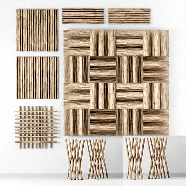 Modular Bamboo Decor Set