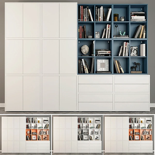 Cabinet System with adjustable legs by Ikea