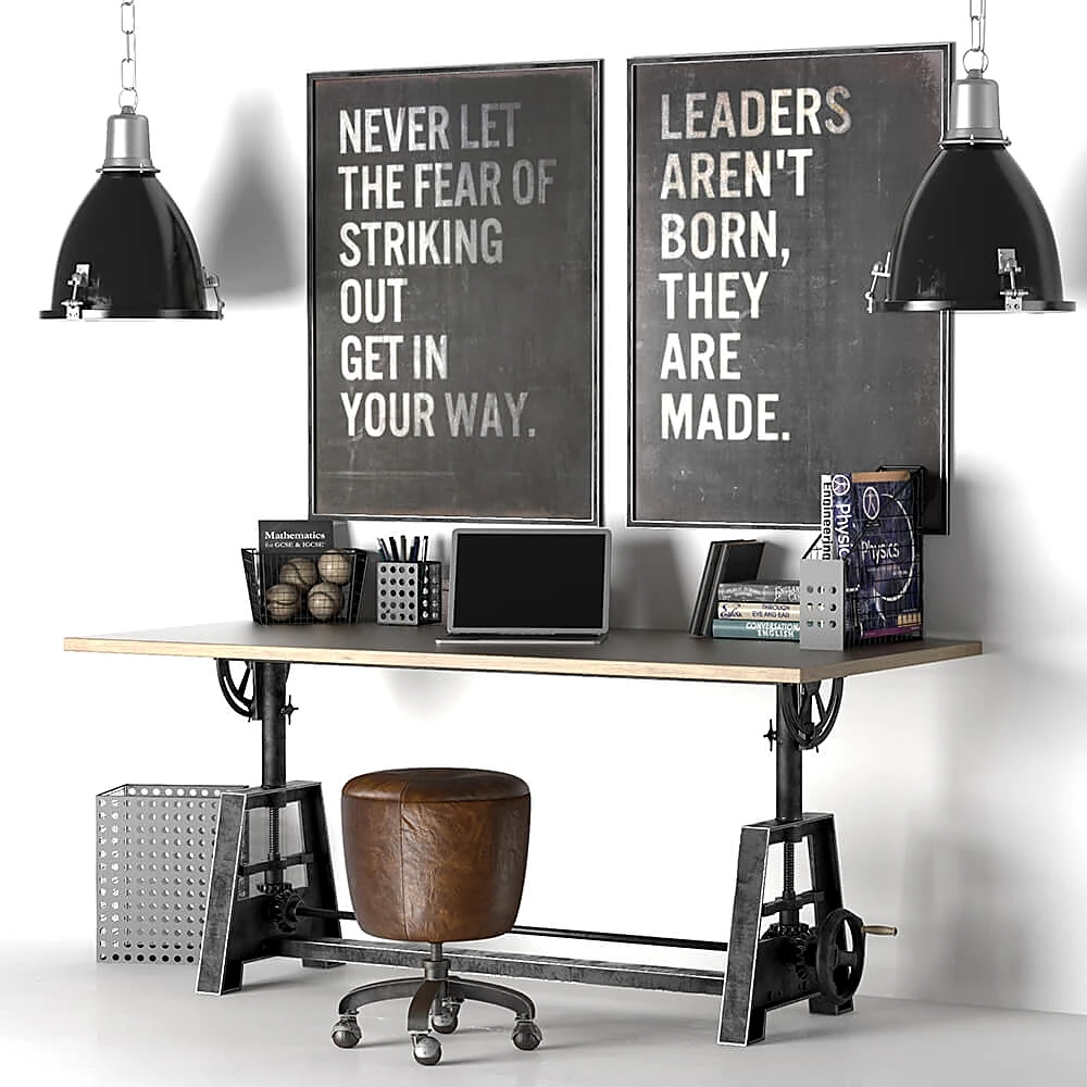 Table + Chair / Decorative set 1