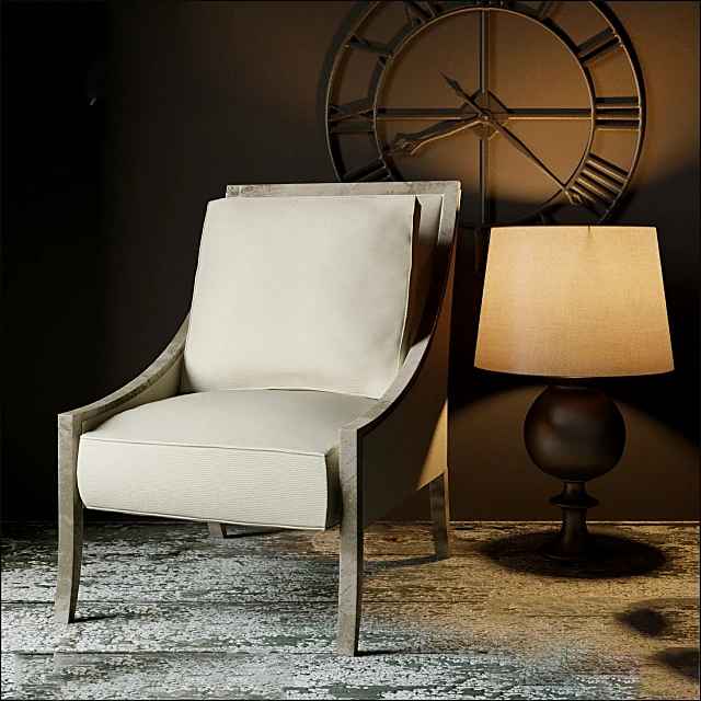 Armchair a fine line UPH-CHAWOO-52A by Caracole