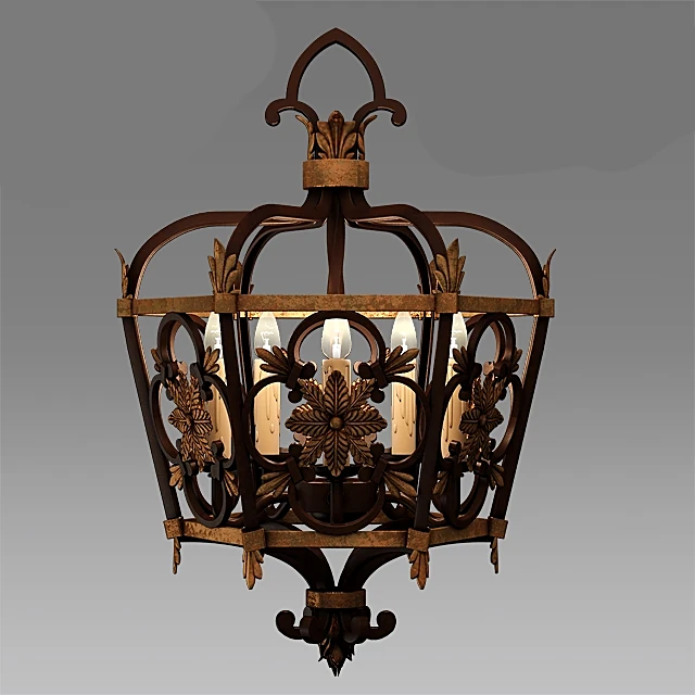 Chandelier Castile 242749ST by Fine Art Lamps