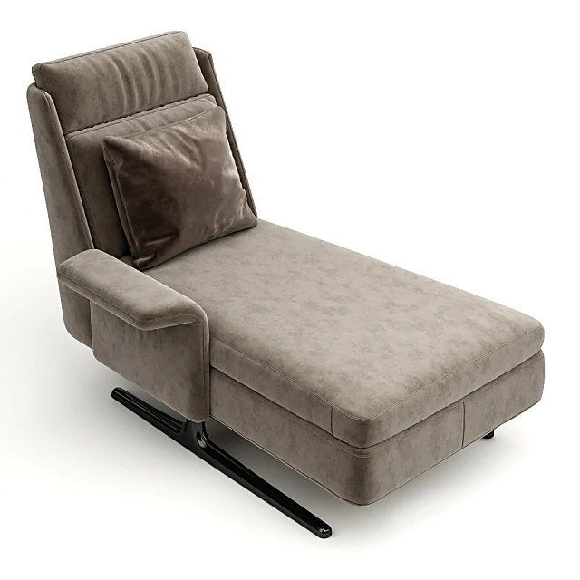 Chaise Longue Spencer by Minotti