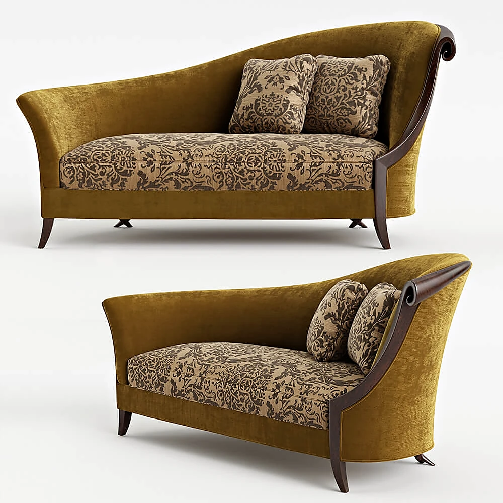 Chaise lounge Chandon Droite 60-0247 by Christopher Guy
