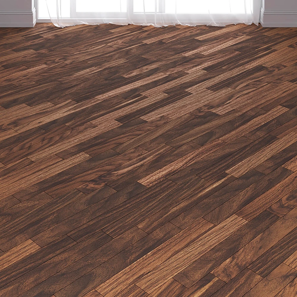 Parquet Floor American Walnut Lacquer in 3 types by Befag (3)
