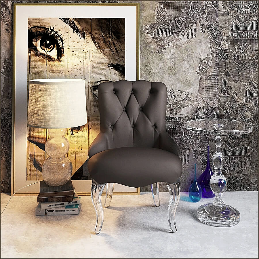 Armchair TRA-SIDCHA-009 by Caracole