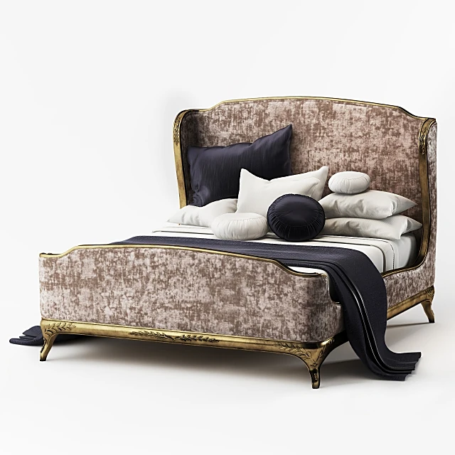 Bed Versailles 494 762-W1-F9 by Jonathan Charles Fine Furniture