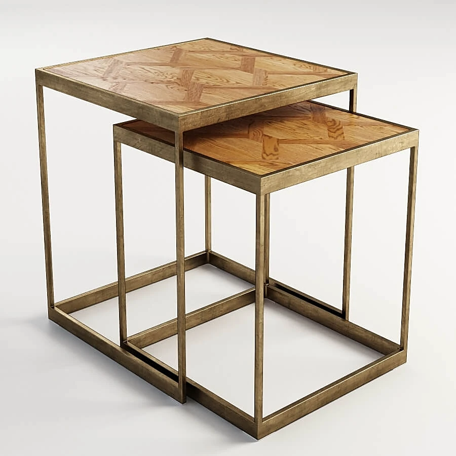 Nesting Side Tables Franket 522.014 by Gramercy Home