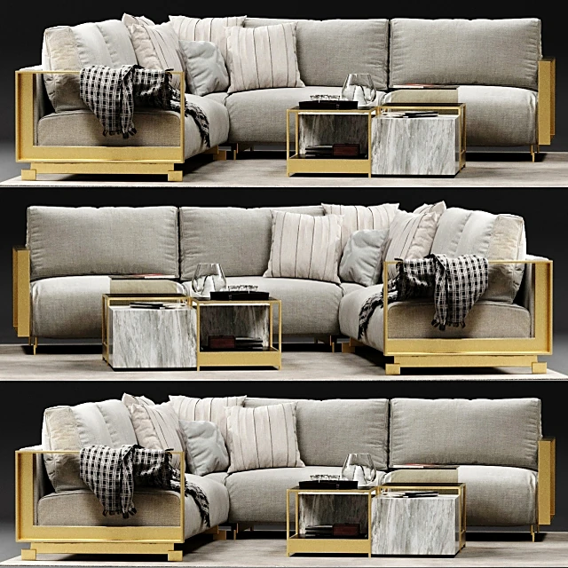 Corner Sofa Bag 1 by Ditre Italia