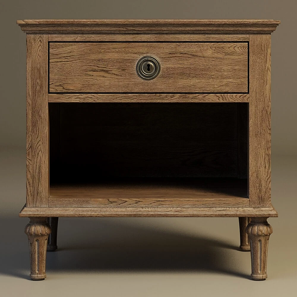 Bedside table Cheadle 701.003 by Gramercy Home