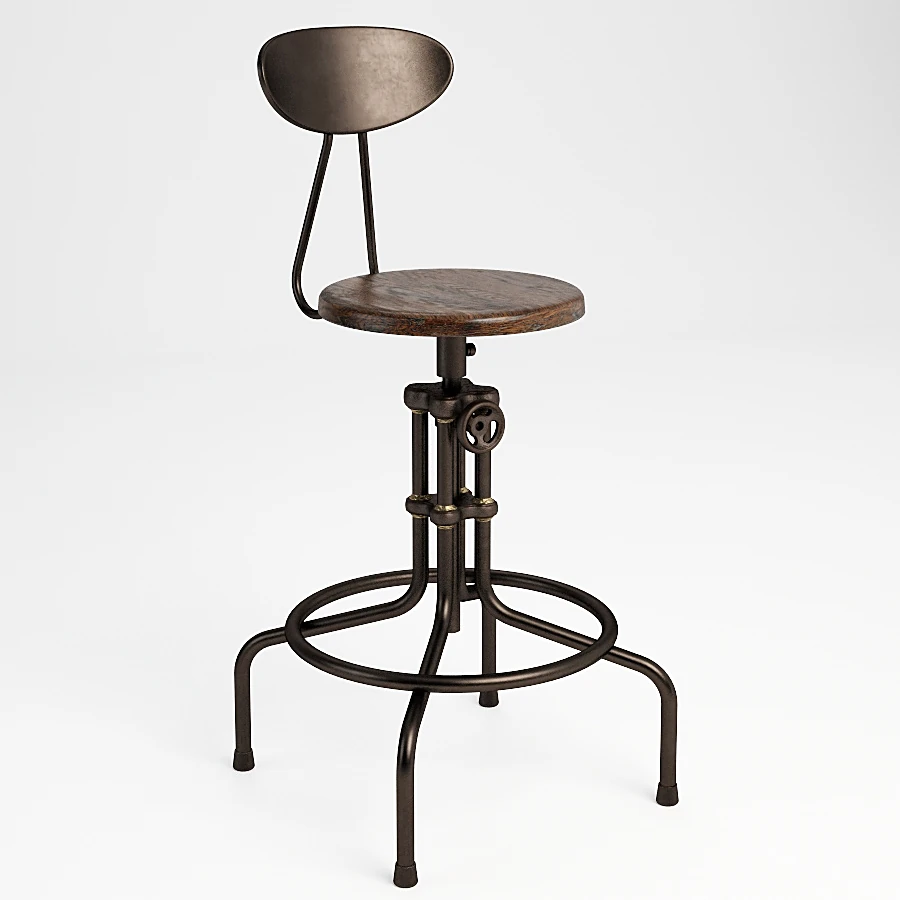 Bar Stool Isaac 445.002A by Gramercy Home