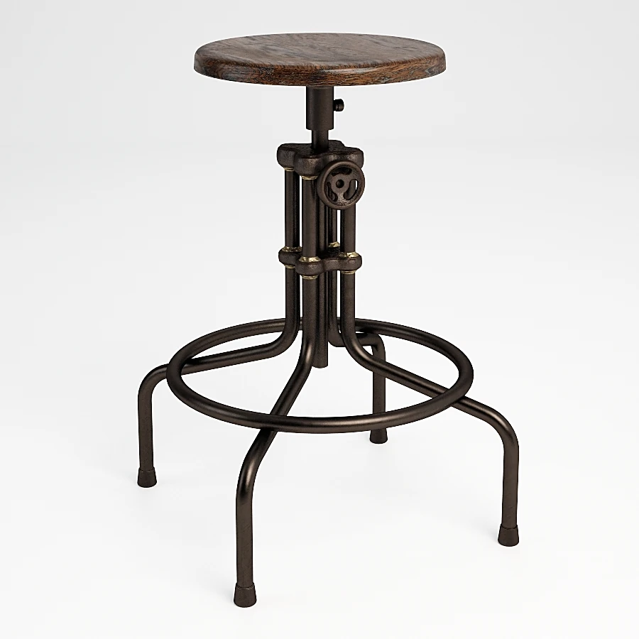 Counter High Chair Isaac 445.002C by Gramercy Home